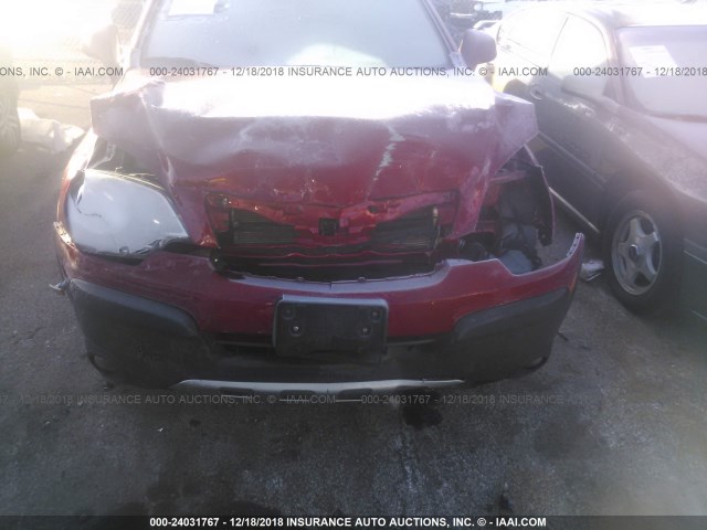 3GNAL2EK2ES668570 - 2014 CHEVROLET CAPTIVA LS 红色 照片 6