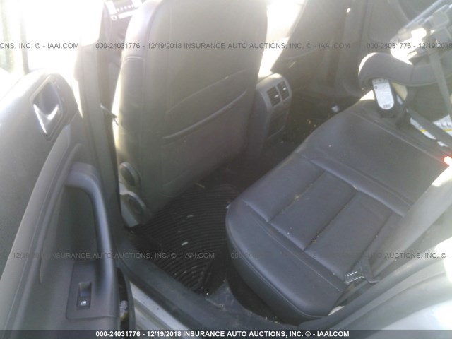 3VWEF71K67M183065 - 2007 VOLKSWAGEN JETTA WOLFSBURG 银色 照片 8