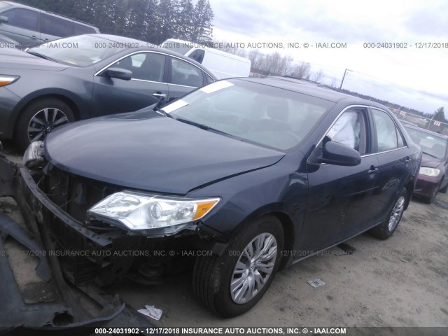 4T4BF1FK9ER372671 - 2014 TOYOTA CAMRY L/SE/LE/XLE 黑色 照片 2