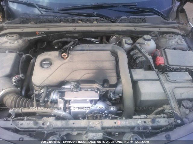 1G1ZB5ST2HF257992 - 2017 CHEVROLET MALIBU LS ნაცრისფერი ფოტო 10