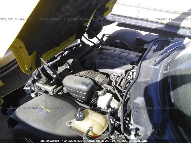 1G2MB35BX7Y128995 - 2007 PONTIAC SOLSTICE YELLOW photo 10