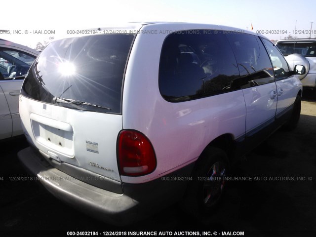 1B4GP54G1YB664240 - 2000 DODGE GRAND CARAVAN LE WHITE photo 4