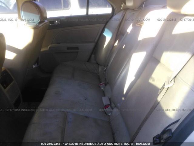 1G6DC67A860221688 - 2006 CADILLAC STS WHITE photo 8