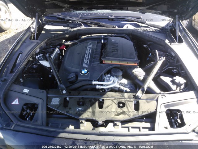 WBA5B1C51GG551307 - 2016 BMW 535 I BLACK photo 10