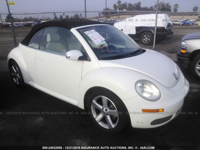 3VWFG31Y87M417141 - 2007 VOLKSWAGEN NEW BEETLE TRIPLE WHITE WHITE photo 1