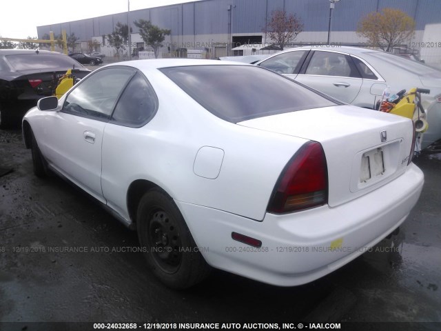 JHMBA8144SC001982 - 1995 HONDA PRELUDE S WHITE photo 3