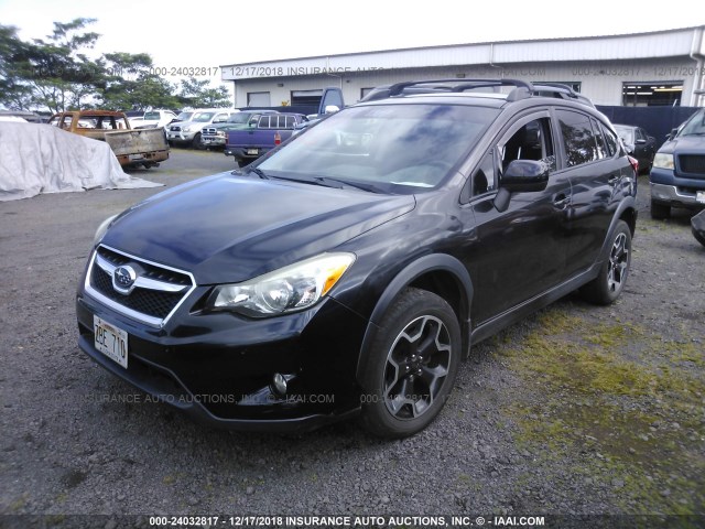 JF2GPACC2D2865778 - 2013 SUBARU XV CROSSTREK 2.0 PREMIUM BLACK photo 2