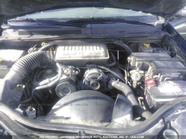 1J4GR48K65C641414 - 2005 JEEP GRAND CHEROKEE LAREDO/COLUMBIA/FREEDOM 蓝色 照片 10