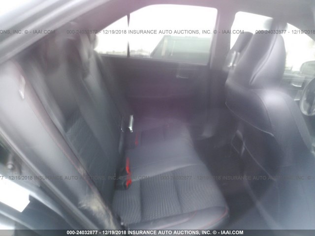 4T1BF1FK4FU075366 - 2015 TOYOTA CAMRY LE/XLE/SE/XSE BLACK photo 8
