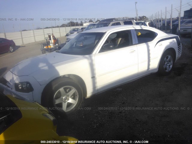 2B3KA43G96H265334 - 2006 DODGE CHARGER SE/SXT WHITE photo 2