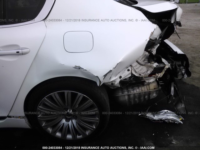 KNALU4D44F6024181 - 2015 KIA K900 WHITE photo 6