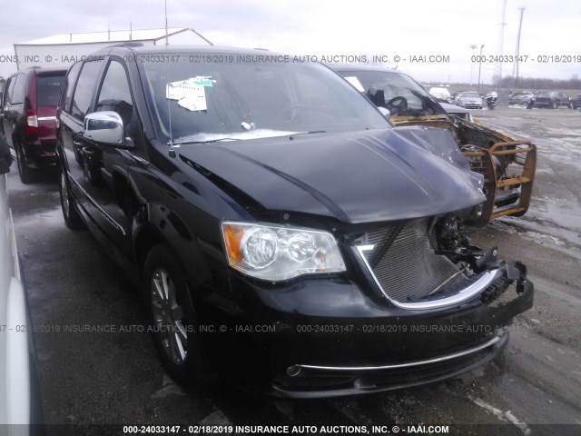 2A4RR8DG9BR733573 - 2011 CHRYSLER TOWN & COUNTRY TOURING L BLACK photo 1