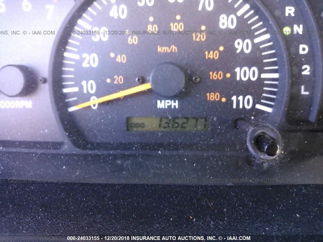 5TBRT341X3S406428 - 2003 TOYOTA TUNDRA ACCESS CAB SR5 BLACK photo 7