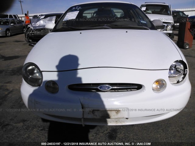 1FAFP53S4XA181727 - 1999 FORD TAURUS SE/COMFORT/SPORT WHITE photo 6