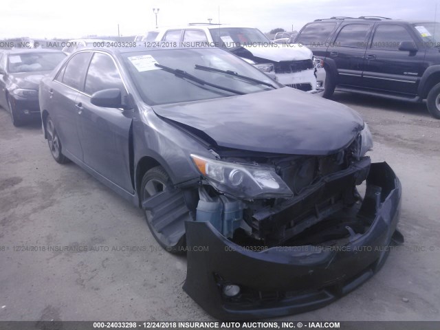 4T1BF1FK5EU468646 - 2014 TOYOTA CAMRY L/SE/LE/XLE 灰色 照片 1