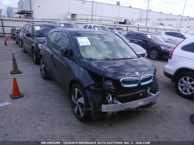 WBY1Z2C58EV284953 - 2014 BMW I3 BEV GRAY photo 1