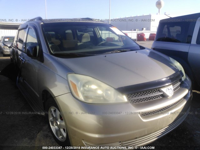 5TDZA23C34S028142 - 2004 TOYOTA SIENNA CE/LE GRAY photo 1