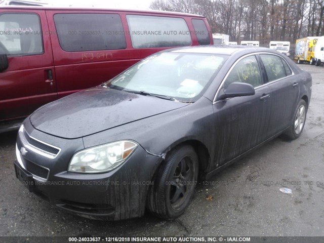 1G1ZB5EB2A4116389 - 2010 CHEVROLET MALIBU LS 棕色 照片 2