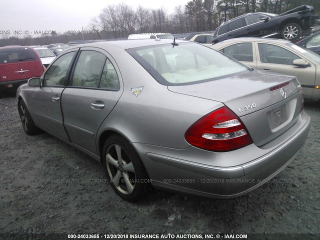 WDBUF87JX6X202856 - 2006 MERCEDES-BENZ E 350 4MATIC GRAY photo 3