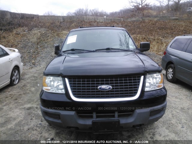 1FMPU14525LA62340 - 2005 FORD EXPEDITION XLS BLACK photo 6