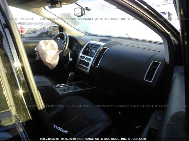 2FMDK48CX8BB30634 - 2008 FORD EDGE SEL BLUE photo 8