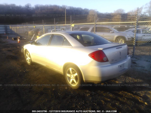 1G2ZG58N274247365 - 2007 PONTIAC G6 SE SILVER photo 3