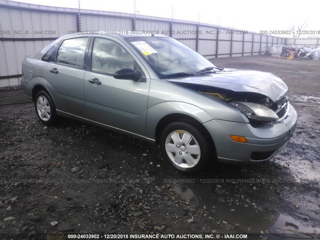 1FAFP34N86W239840 - 2006 FORD FOCUS ZX4 GREEN photo 1