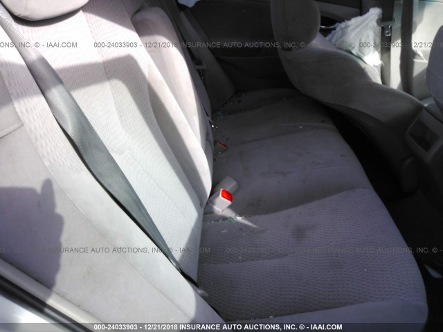 4T1BF3EK9BU619075 - 2011 TOYOTA CAMRY SE/LE/XLE 银色 照片 8