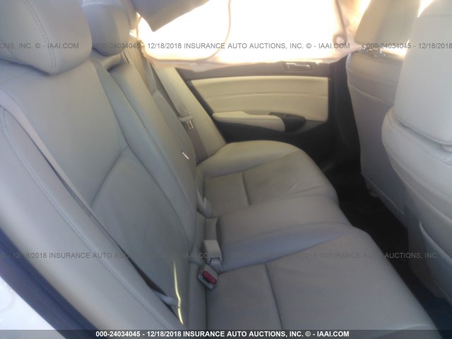 19VDE1F75DE013894 - 2013 ACURA ILX 20 TECH WHITE photo 8