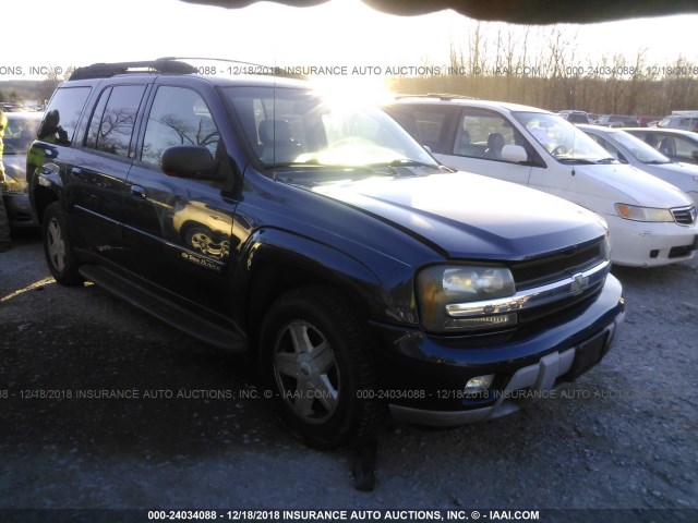 1GNET16S536167281 - 2003 CHEVROLET TRAILBLAZER EXT BLUE photo 1