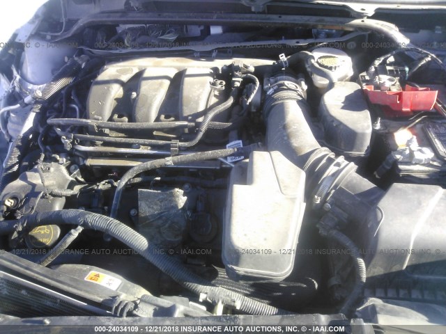 2FMGK5B84FBA07786 - 2015 FORD FLEX SE SILVER photo 10