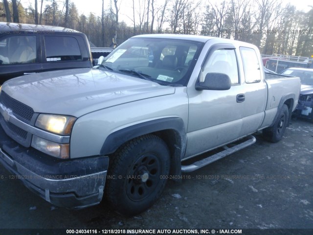 1GCEC19X45Z149257 - 2005 CHEVROLET SILVERADO C1500 TAN photo 2