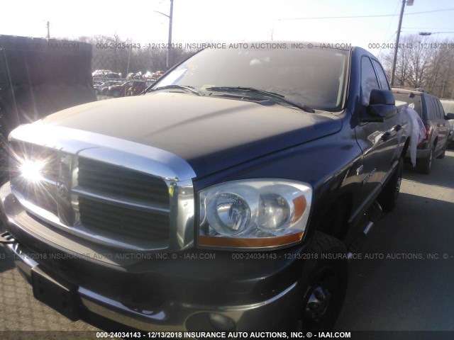 1D7KS28D06J122632 - 2006 DODGE RAM 2500 ST/SLT BLUE photo 2