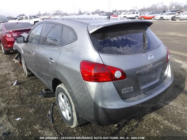 JN8AS5MV6AW143877 - 2010 NISSAN ROGUE S/SL/KROM GRAY photo 3