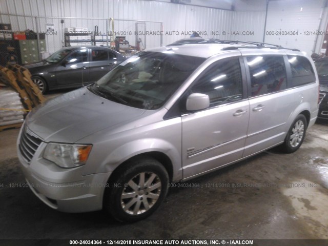 2A8HR54P58R783033 - 2008 CHRYSLER TOWN & COUNTRY TOURING SILVER photo 2
