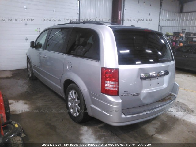 2A8HR54P58R783033 - 2008 CHRYSLER TOWN & COUNTRY TOURING SILVER photo 3