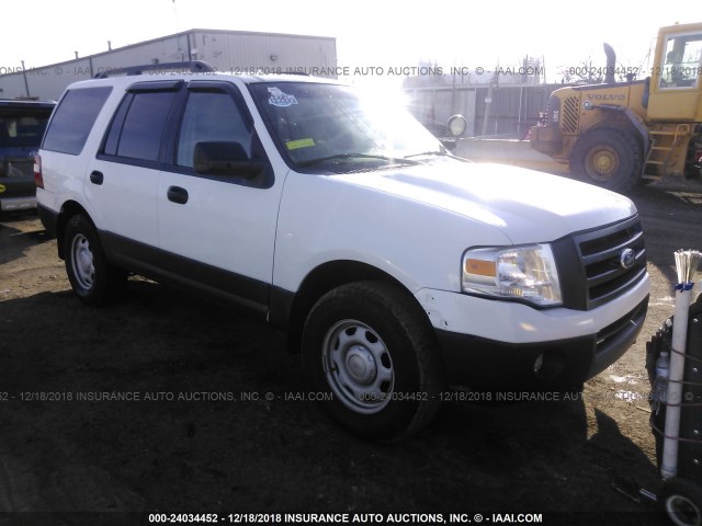 1FMJU1G54AEB58714 - 2010 FORD EXPEDITION XLT WHITE photo 1