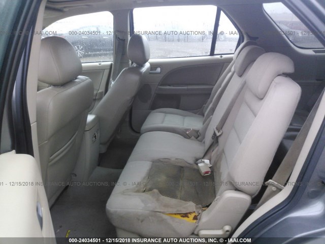 1FMZK03175GA80140 - 2005 FORD FREESTYLE LIMITED GRAY photo 8