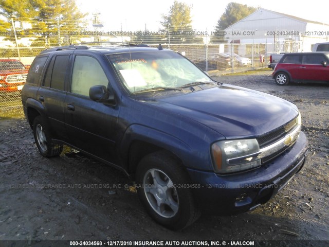 1GNDT134X72278860 - 2007 CHEVROLET TRAILBLAZER LS/LT BLUE photo 1