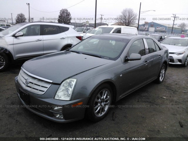 1G6DW677150138789 - 2005 CADILLAC STS SILVER photo 2