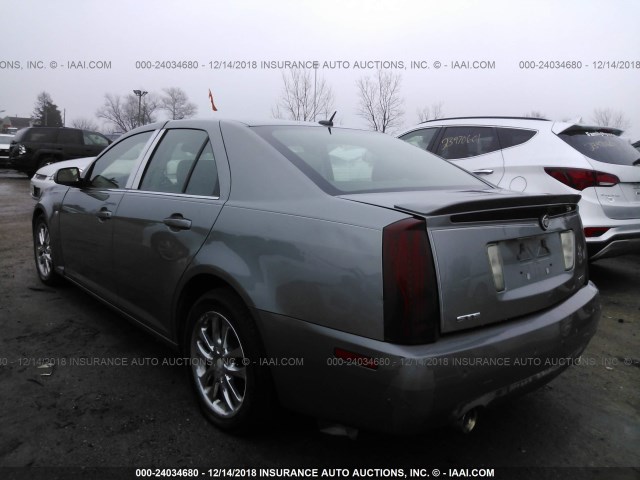 1G6DW677150138789 - 2005 CADILLAC STS SILVER photo 3