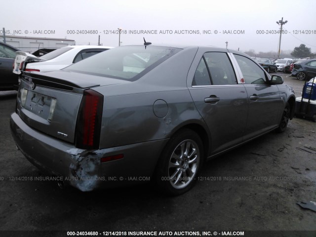 1G6DW677150138789 - 2005 CADILLAC STS SILVER photo 4