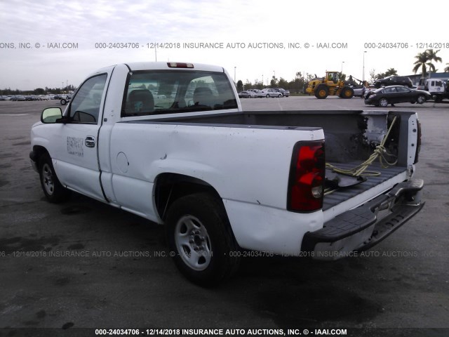 1GCEC14V93Z174819 - 2003 CHEVROLET SILVERADO C1500 WHITE photo 3