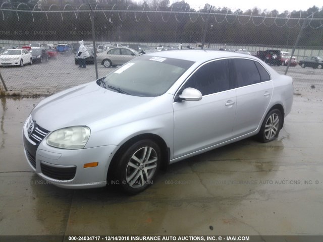 3VWRT71K66M728190 - 2006 VOLKSWAGEN JETTA TDI SILVER photo 2