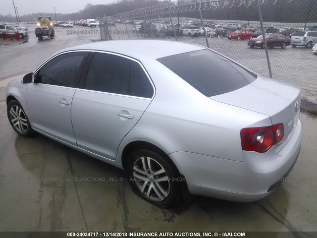 3VWRT71K66M728190 - 2006 VOLKSWAGEN JETTA TDI SILVER photo 3