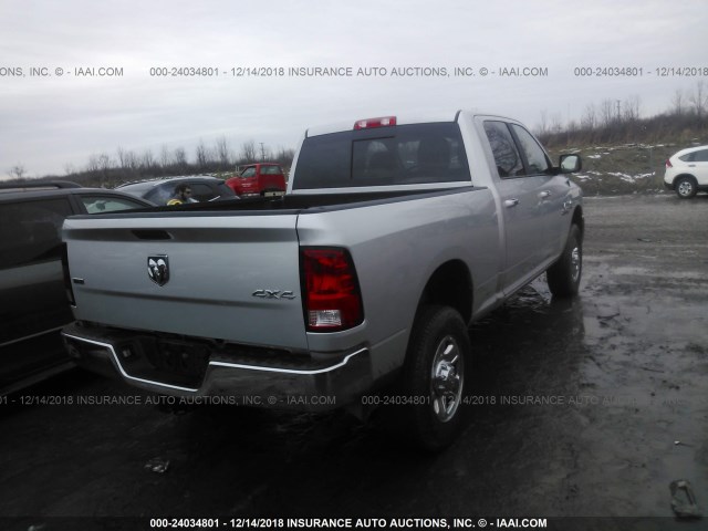 3C6UR5DL0JG245569 - 2018 RAM 2500 SLT SILVER photo 4