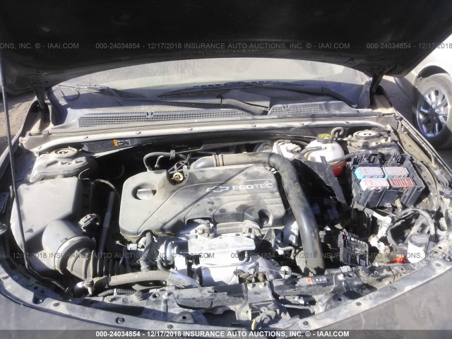 1G1ZB5ST0GF238999 - 2016 CHEVROLET MALIBU LS BLACK photo 10