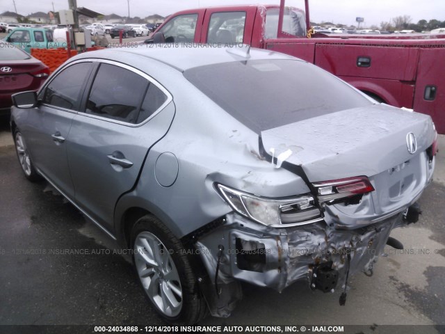 19UDE2F31JA001350 - 2018 ACURA ILX WATCH PLUS SILVER photo 3