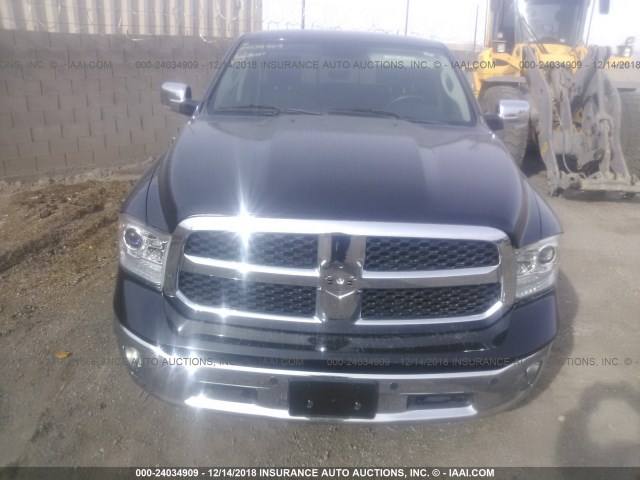 1C6RR6JG0ES439763 - 2014 RAM 1500 LARAMIE BLACK photo 6