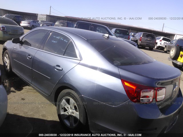 1G11B5SL4EF237171 - 2014 CHEVROLET MALIBU LS BLUE photo 3